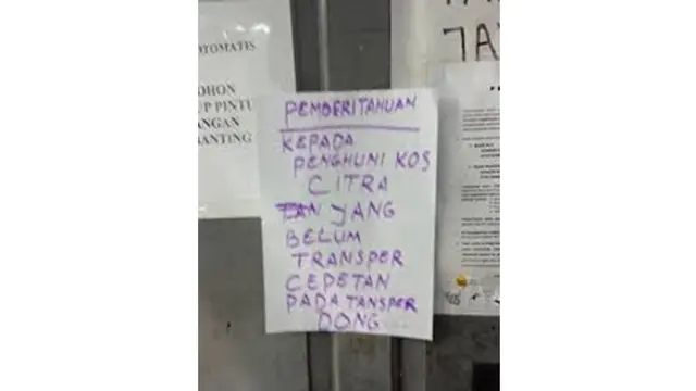 6 Cara Pemilik Kos Tagih Uang Bulanan Ini Bikin Geleng Kepala