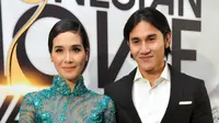 Vino G Bastian dan Marsha Timothy bahagia merayakan ultah ke-3 putri semata wayangnya (Liputan6.com/Panji Diksana)