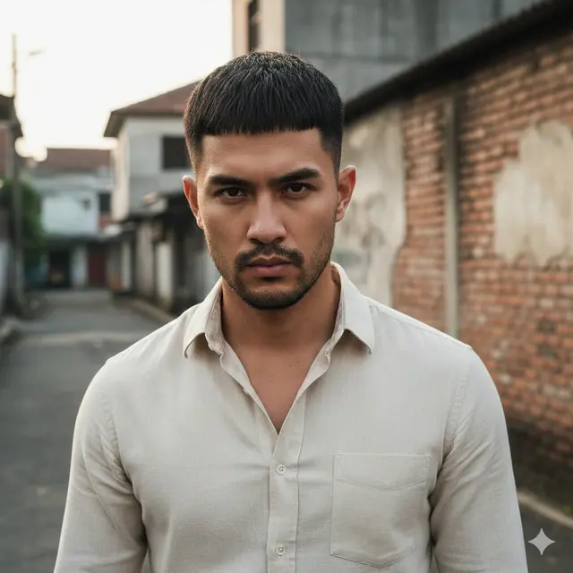 Model Rambut Pria Pendek Buzz Cut