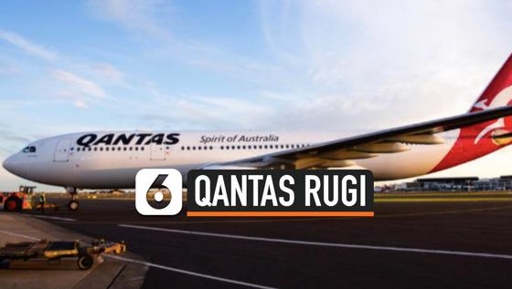 VIDEO: Rugi Besar, Qantas Setop Sementara Rute Internasional karena Pandemi Covid-19