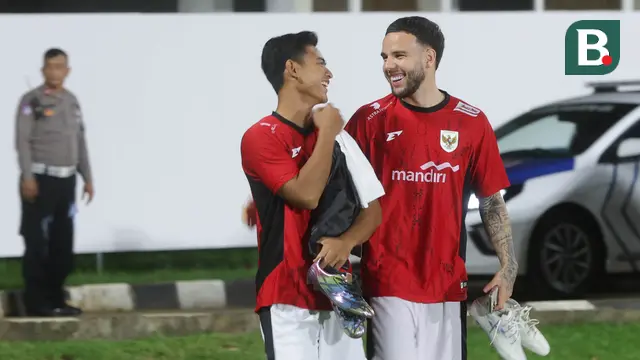 Latihan Timnas Indonesia