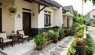 6 Inspirasi Teras Rumah Tipe 36 dengan Sentuhan Batu Alam, Bikin Fasad Makin Estetik