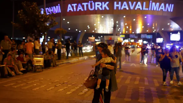 Bandara Ataturk, lokasi ledakan bom Turki. (Reuters)
