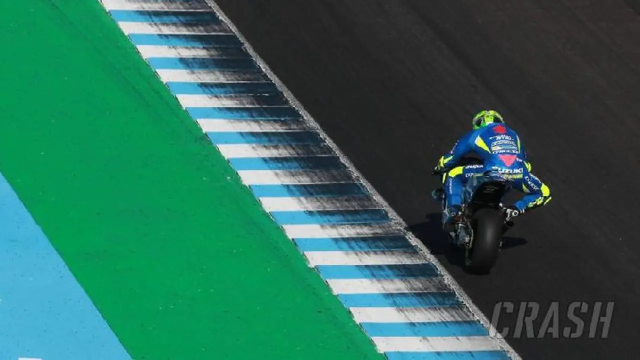 Suzuki uji coba di Jerez, Spanyol (Foto:Crash.net)
