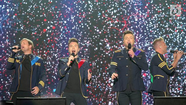 Konser Westlife Ajak Penonton Bernostalgia