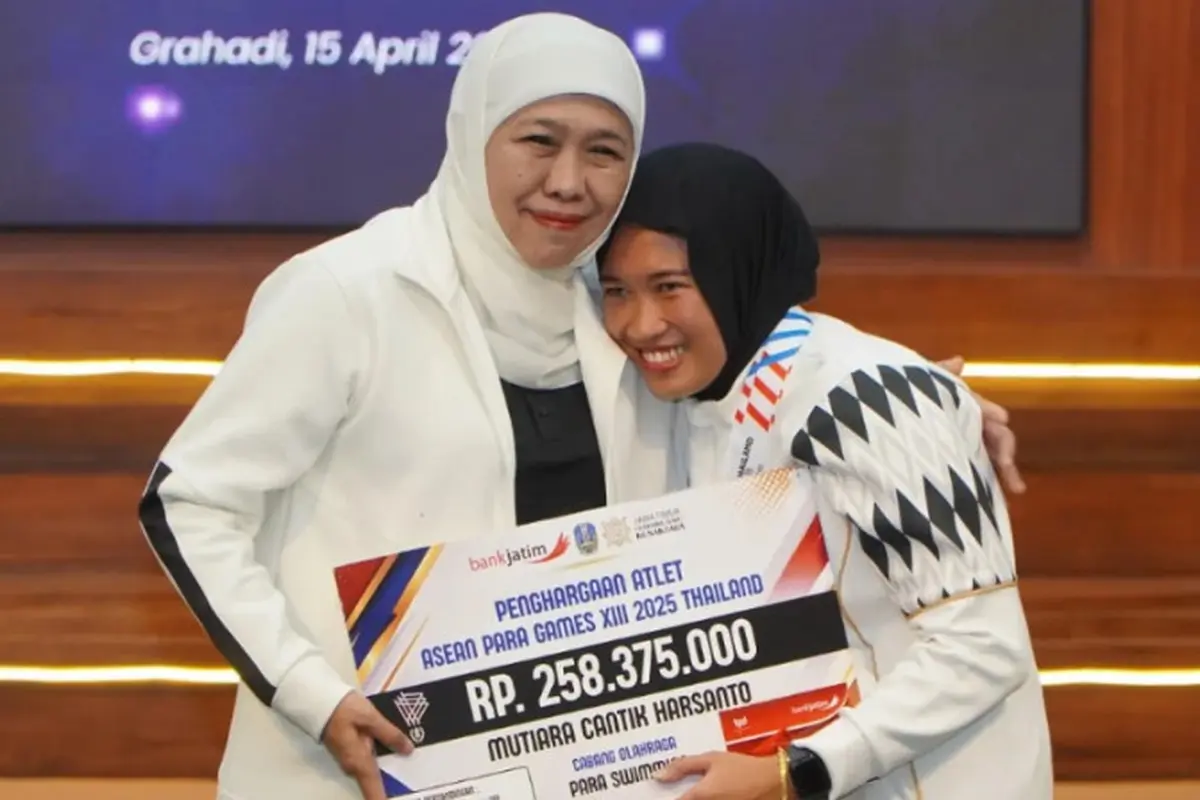 15 Atlet Disabilitas Jatim Terima Bonus Rp 1,8 M usai Raih 35 Medali Emas ASEAN Para Games 2025