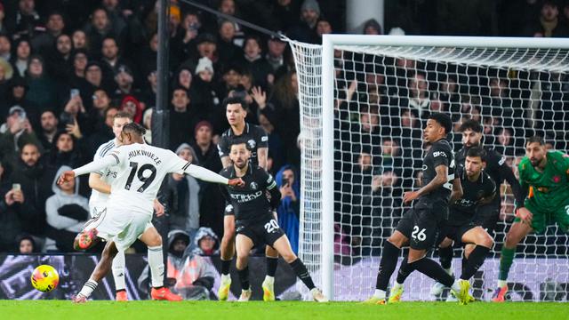 Foto: Drama Hujan Gol, Manchester City Susah Payah Taklukkan Fulham di Liga Inggris