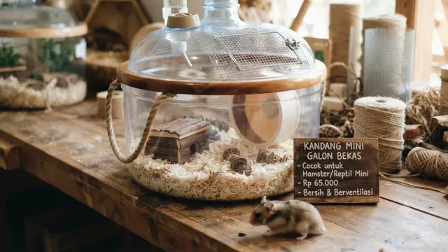 Ide Daur Ulang Galon Bekas Menjadi Produk yang Bisa Dijual