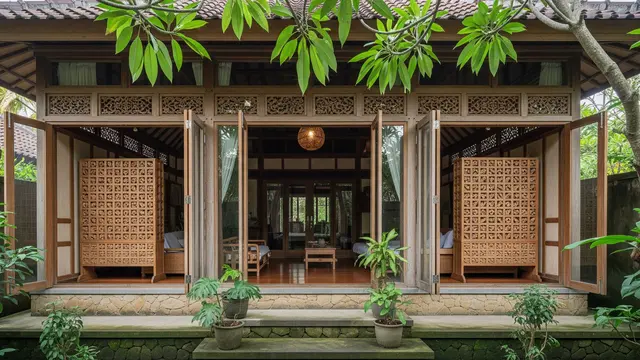 Inspirasi Rumah 1 Lantai Dengan Strategi Pendinginan Pasif