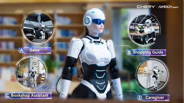 Robot layanan konsumen Chery, Mornine