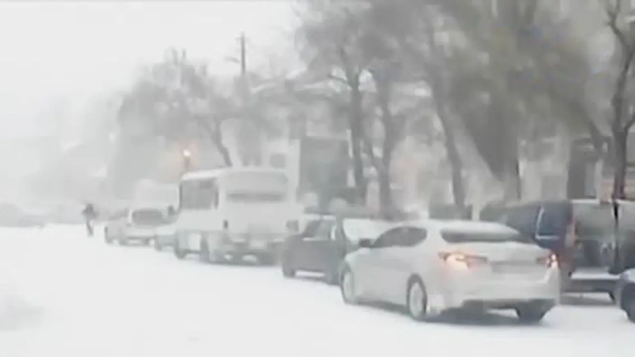 Badai Salju di Ukraina