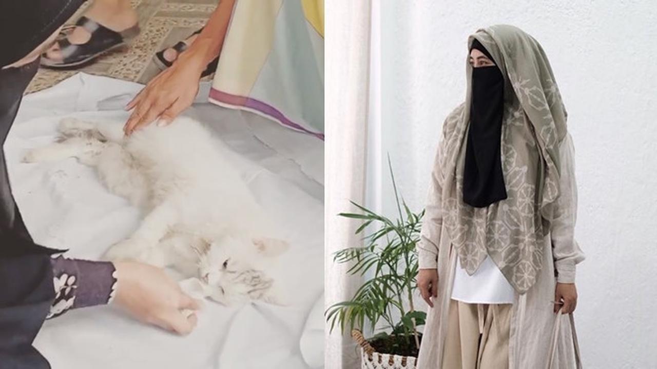 6 Momen Haru Umi Pipik Kuburkan Kucing Usai Kecelakaan, Bikin Tersentuh