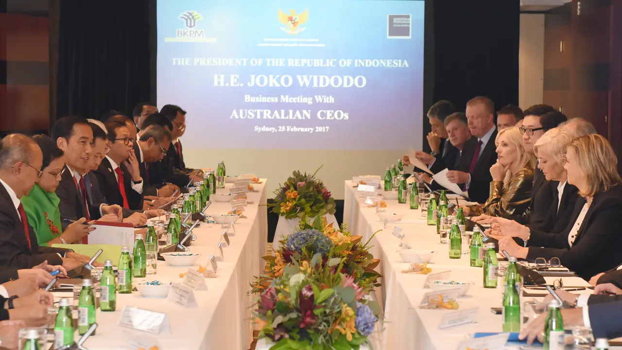 Presiden Jokowi menggelar kunjungan kenegaraan ke Australia.