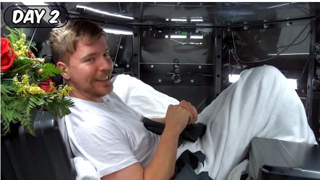 10 Potret MrBeast Dikubur Hidup-Hidup Selama 7 Hari, Sempat Putus Asa