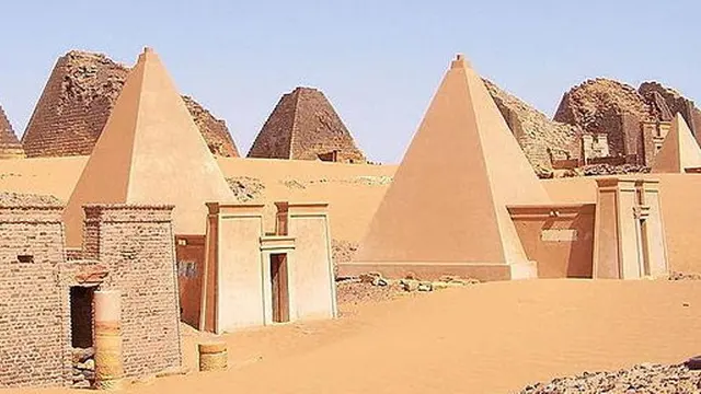 Piramida tak hanya ada di Mesir, tapi juga di Sudan