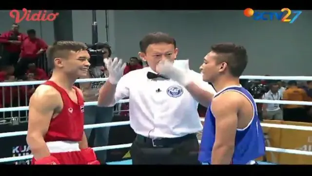 Tampil Perdana di SEA Games, Petinju Aldoms Sugoro Sumbang Emas