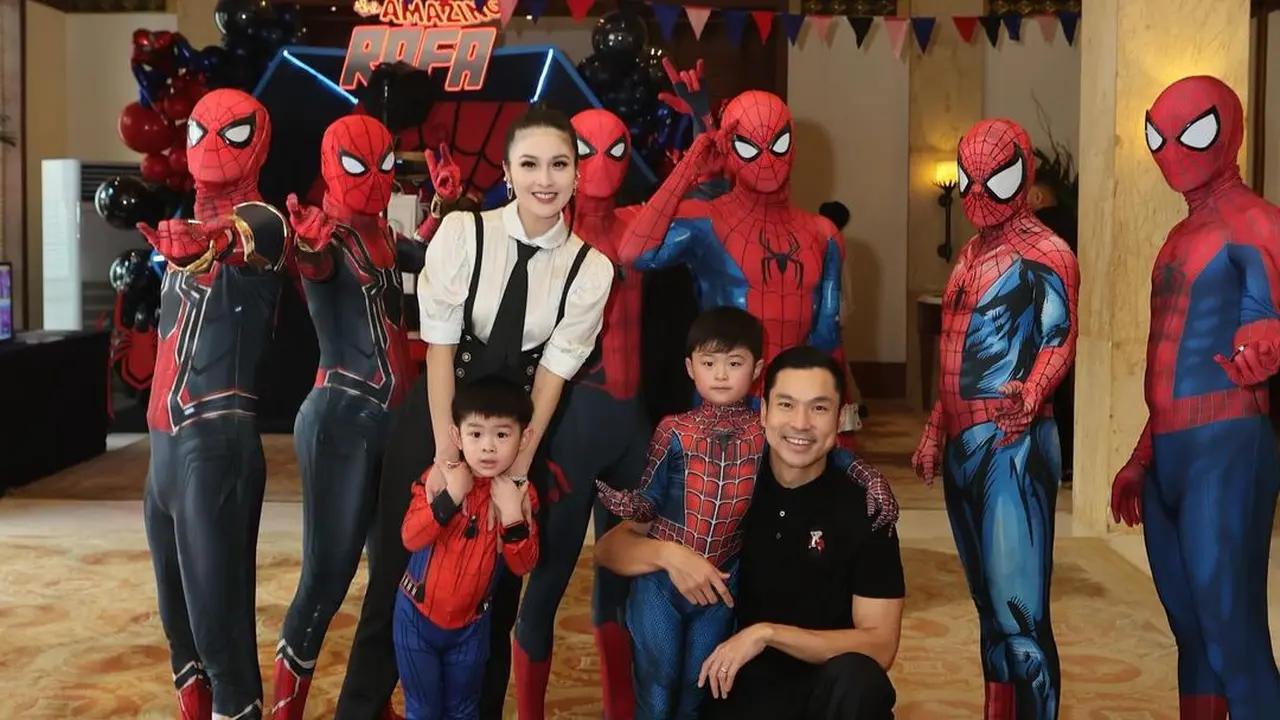 Perayaan ulang tahun Raphael Moeis putra sulung Sandra Dewi dan harvey Moeis. [Foto: Isntagram/sandradewi88]