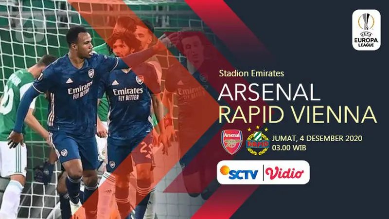 PREDIKSI Arsenal vs Rapid Vienna