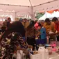 Bazaar Imlek menjadi momen untuk mengangkat potensi usaha kecil menengah atau UMKM yang ada di Kabupataen Bekasi.
