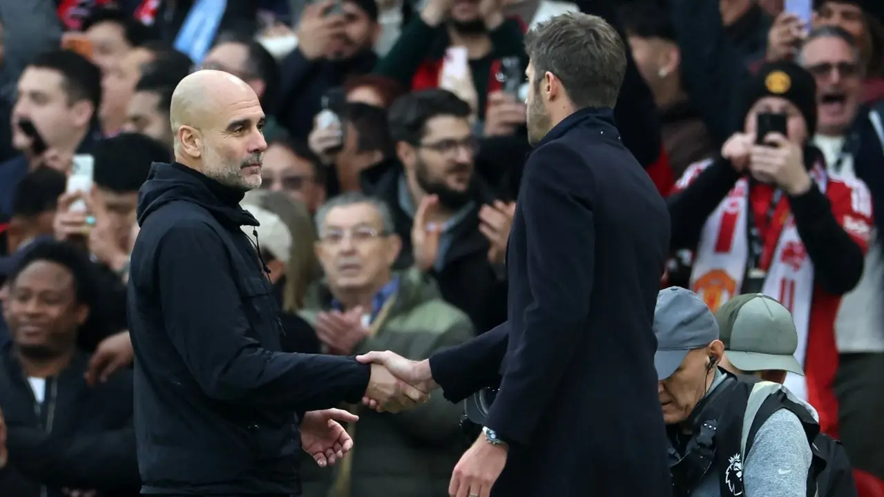 Michael Carrick dan Pep Guardiola