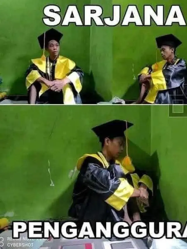 6 Potret Sarjana Nyeleneh Saat Pakai Toga Ini Bikin Garuk Kepala