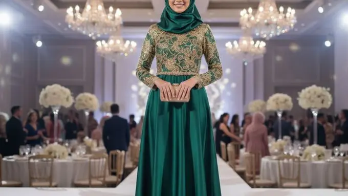 7 Model Gamis Terbaru 2025 untuk Penampilan Glamor dan Cantik, Cocok untuk Segala Acara