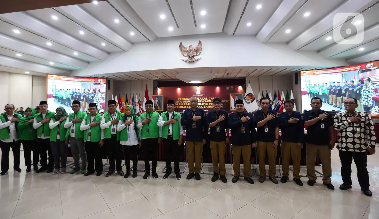 PPP harusnya datang lebih awal yakni pukul 14.30 WIB usai kedatangan PAN. (Liputan6.com/Johan Tallo)