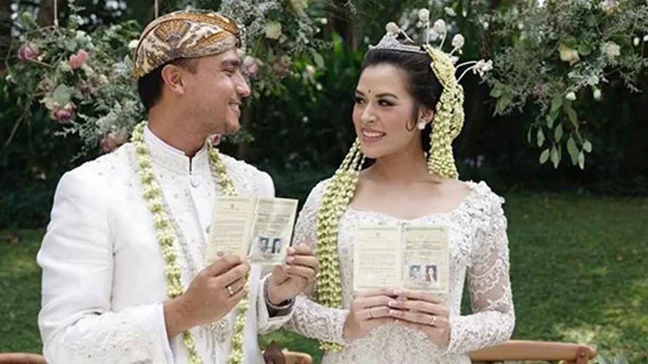 Ijab kabul Raisa dan Hamish/copyright instagram.com/@thebridestory