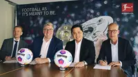 Ketua PSSI, Erick Thohir, bekerja sama dengan Deutsche Fusball Liga (DFL). (Bola.com/Dok.DFL).