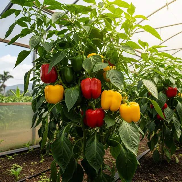 Tanaman Paprika (Gemini AI)