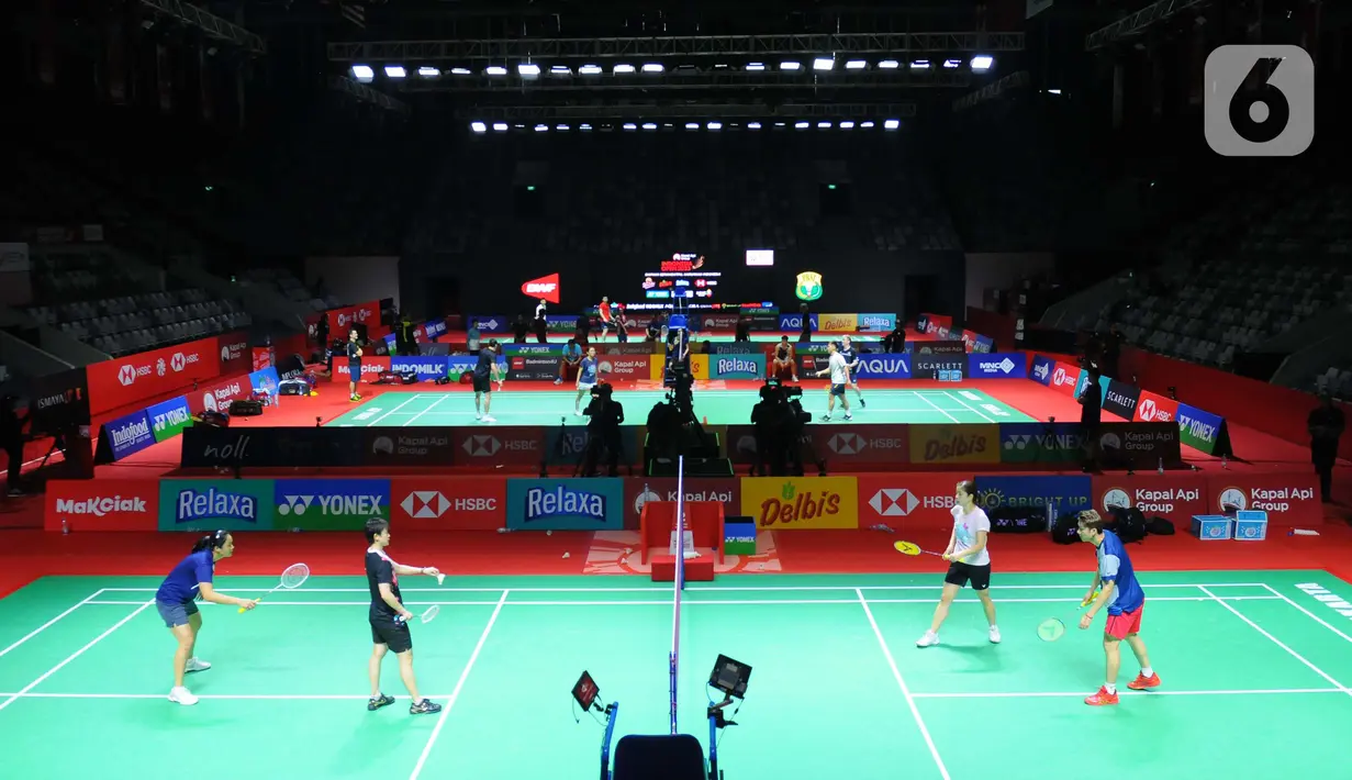 Sejumlah bintang-bintang unggulan di badminton akan meramaikan persaingan juara di Indonesia Open 2023. (merdeka.com/imam buhori)