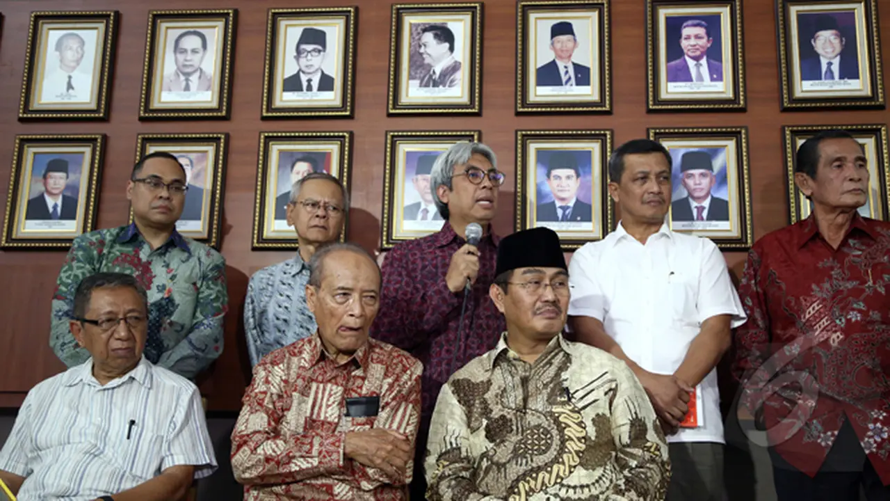Tim 9 Gelar Konferensi Pers Usai Bertemu Jokowi