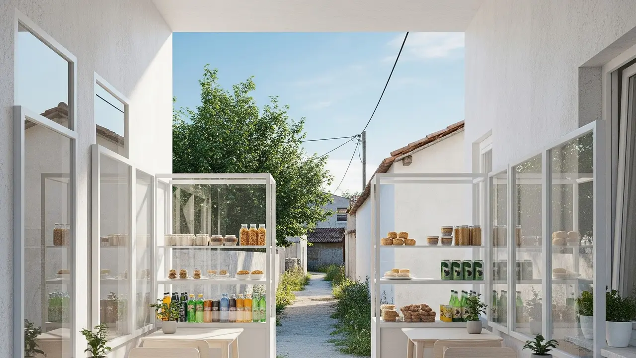 Desain Teras Rumah Minimalis Cocok untuk Warung Makan Kecil