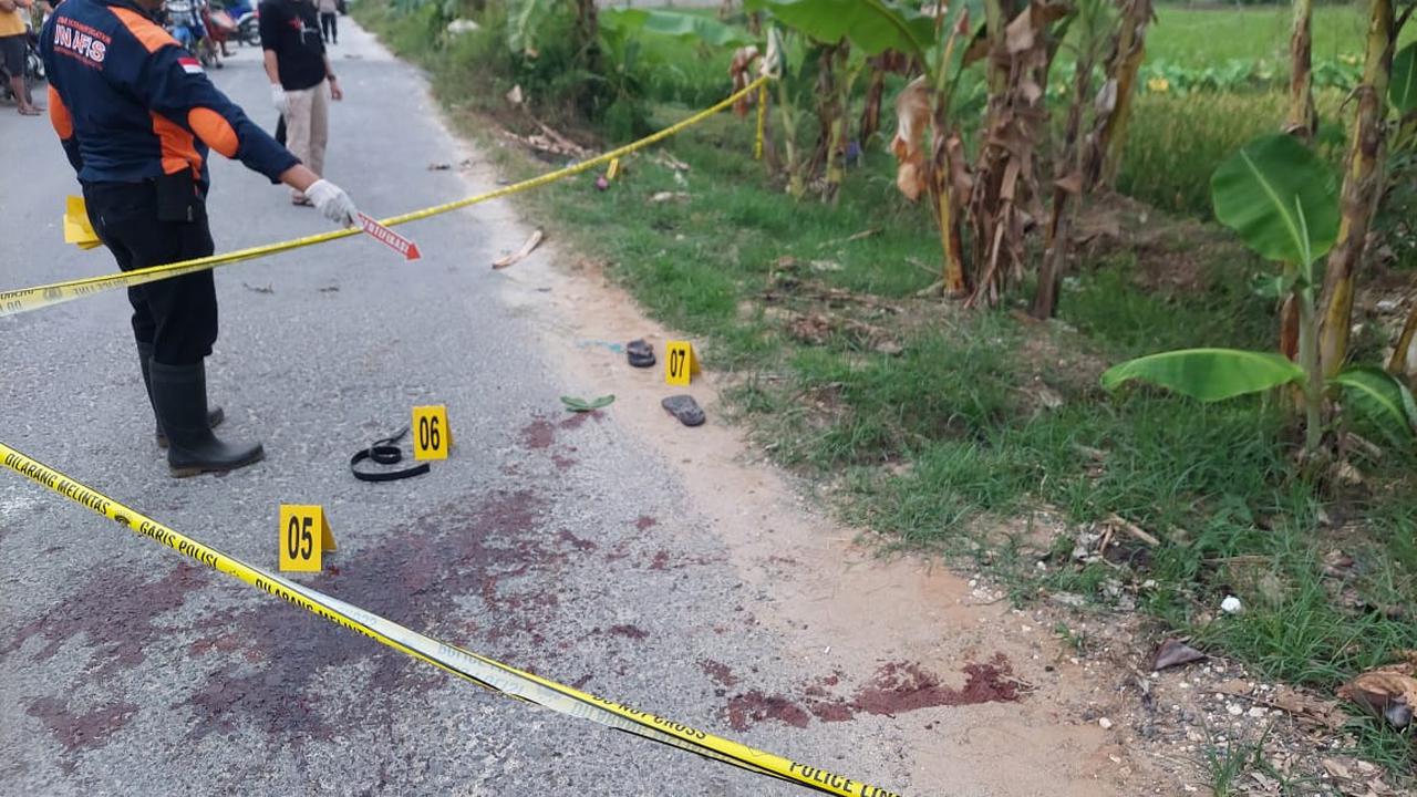 Satreskrim Polresta Pati berhasil mengungkap kasus perkelahian antar gangster yang memakan korban jiwa di Jalan Raya Sukolilo - Prawoto, Pati, Jawa Tengah. Satu orang tewas mengenaskan akibat perkelahian. (Merdeka.com/Bachtiarudin Alam)