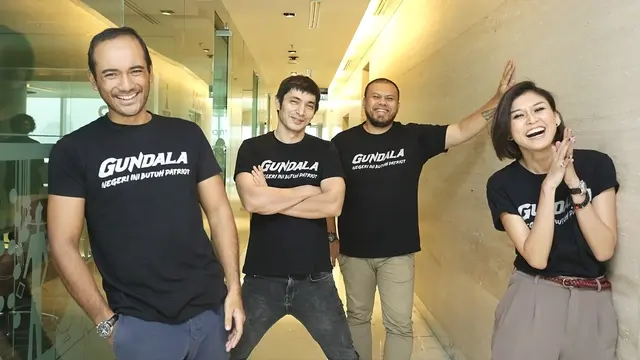 [Fimela] Media visit pemain film Gundala