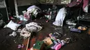 Hujan lebat yang menyebabkan banjir dahsyat tersebut terjadi pada Jumat 4 Juli 2025. Wilayah yang terdampak paling parah terjadi di daerah Kerr County. (RONALDO SCHEMIDT/AFP)