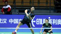 Ganda campuran Indonesia, Praveen Jordan/Debby Susanto, mengalahkan wakil Korea Selatan, Choi Sol-gyu/Chae Yoo-jung, pada babak kedua Kejuaraan Asia Bulutangkis 2017 di Wuhan, China, Kamis (27/4/2017). (PBSI)