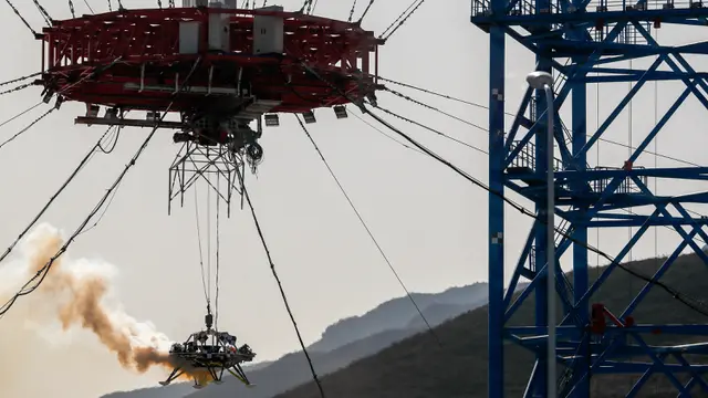 China Uji Coba Pendaratan di Mars