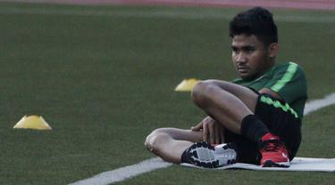 Latihan Timnas Indonesia U-22