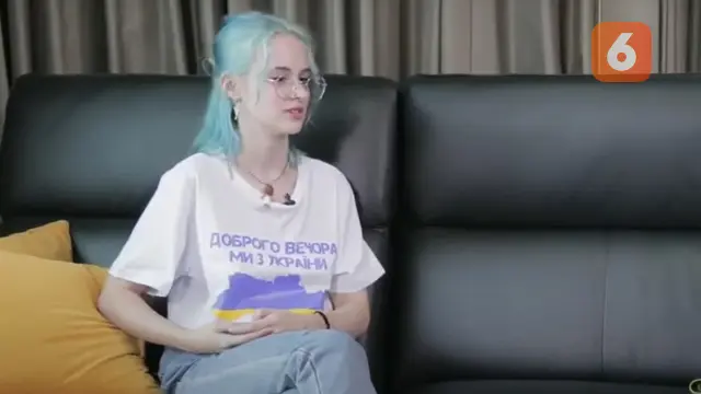 Putri Duta Besar Ukraina untuk Indonesia Vasyl Hamianin, Varvara Hamianin. (Liputan6.com)