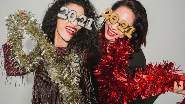 Ilustrasi kata-kata ucapan, tahun baru 2021, bahasa Inggris