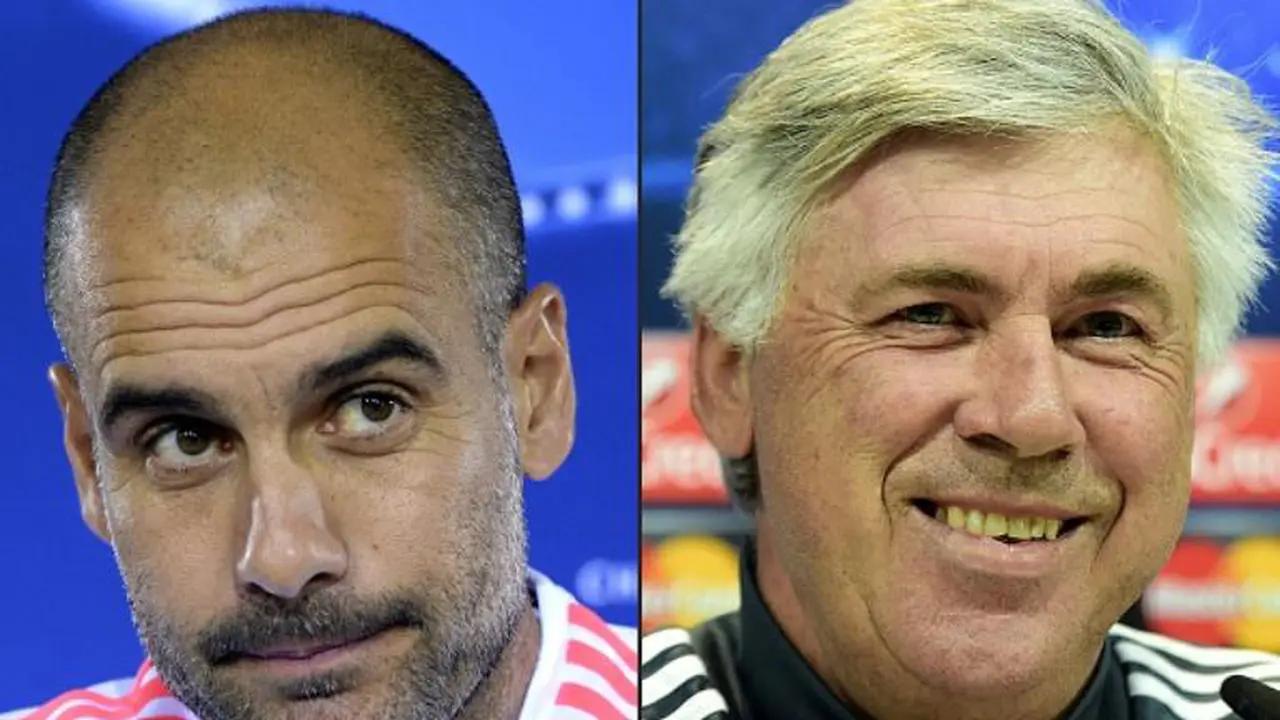 josep guardiola - carlo ancelotti