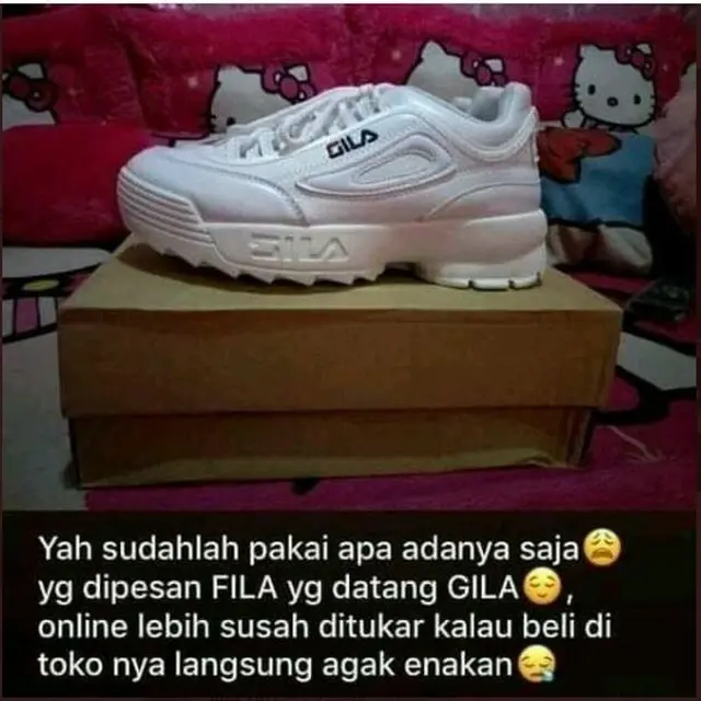 7 Sepatu KW Pelesetan Merek Terkenal Ini Namanya Bikin Geleng Kepala