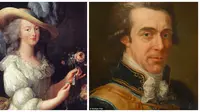 Marie Antoinette diduga menjalin asmara gelap bersama bangsawan Swedia, Count Axel von Fersen (Wikipedia)