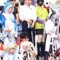 Wibu, Pecinta anime Jepang saat ikuti festival di wisata Oasis di Sukabumi, (Liputan6.com/Fira Syahrin).