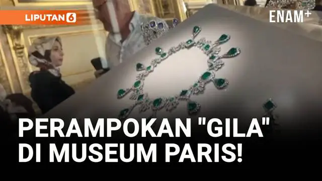 Aksi perampokan berani mengguncang Museum Louvre pada Minggu pagi, ketika sekelompok pencuri menggunakan basket lift untuk mencapai salah satu jendela museum paling terkenal di dunia