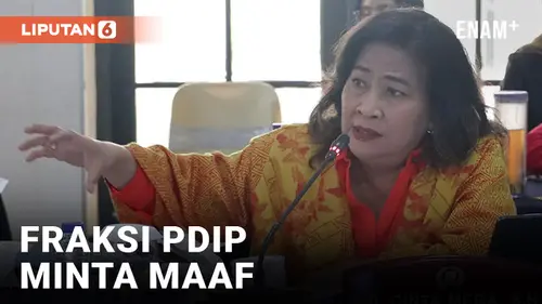 VIDEO: Fraksi PDIP DPRD DKI Jakarta Minta Maaf Atas Ulah Cinta Mega