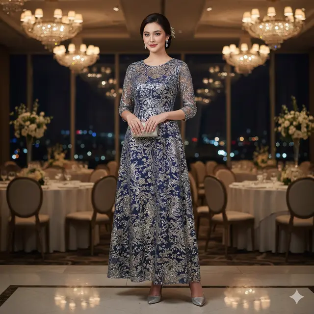 Model Dress Full Payet