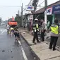 Kecelakaan di Jalan Umum Jurusan Malang-Surabaya, tepatnya di Desa Sentul Kecamatan Purwodadi, Kabupaten Pasuruan.