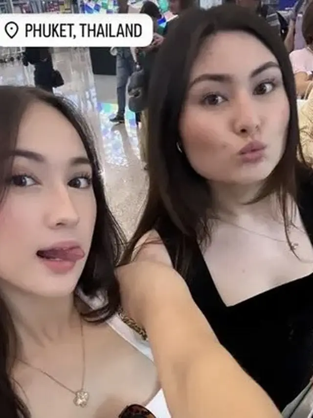 Outfit Laura Moane Liburan ke Thailand. [@its_lauramoane2]